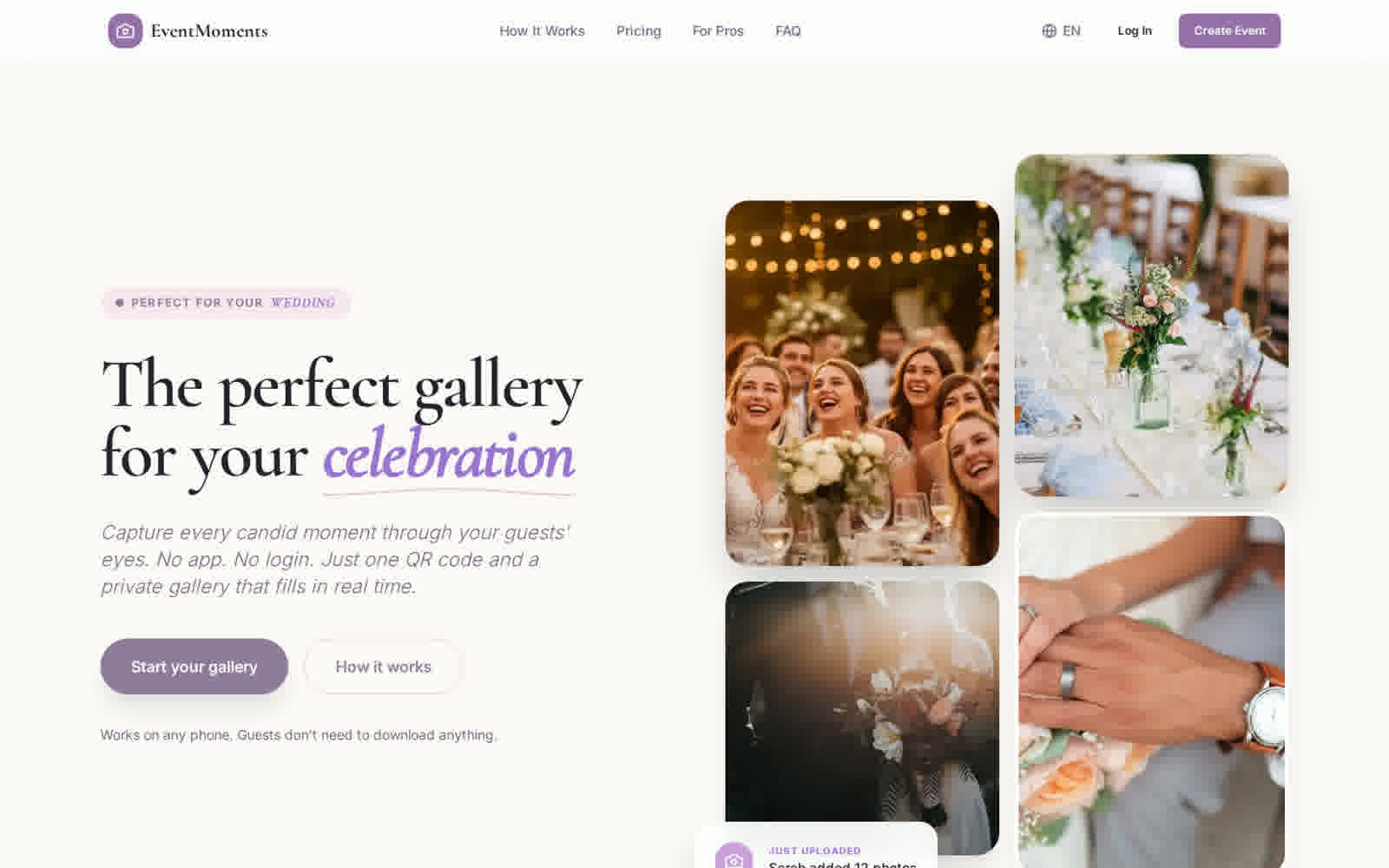 EventMoments preview